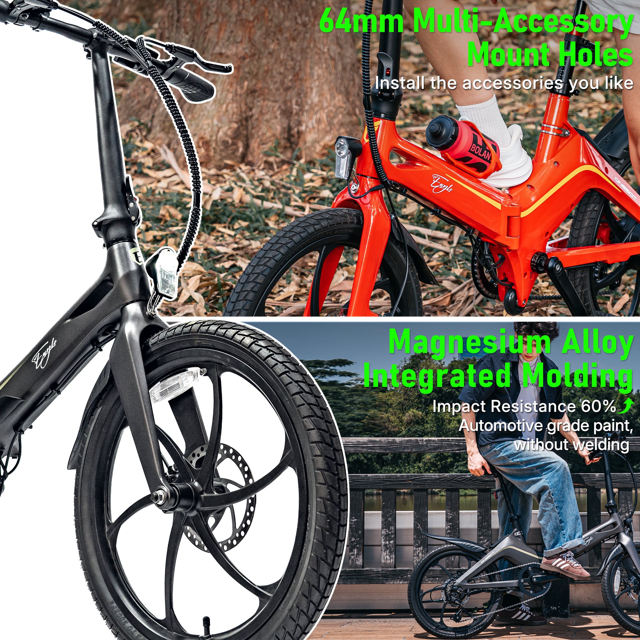 ONEBOT-Eagle folding Electric Bicycle 