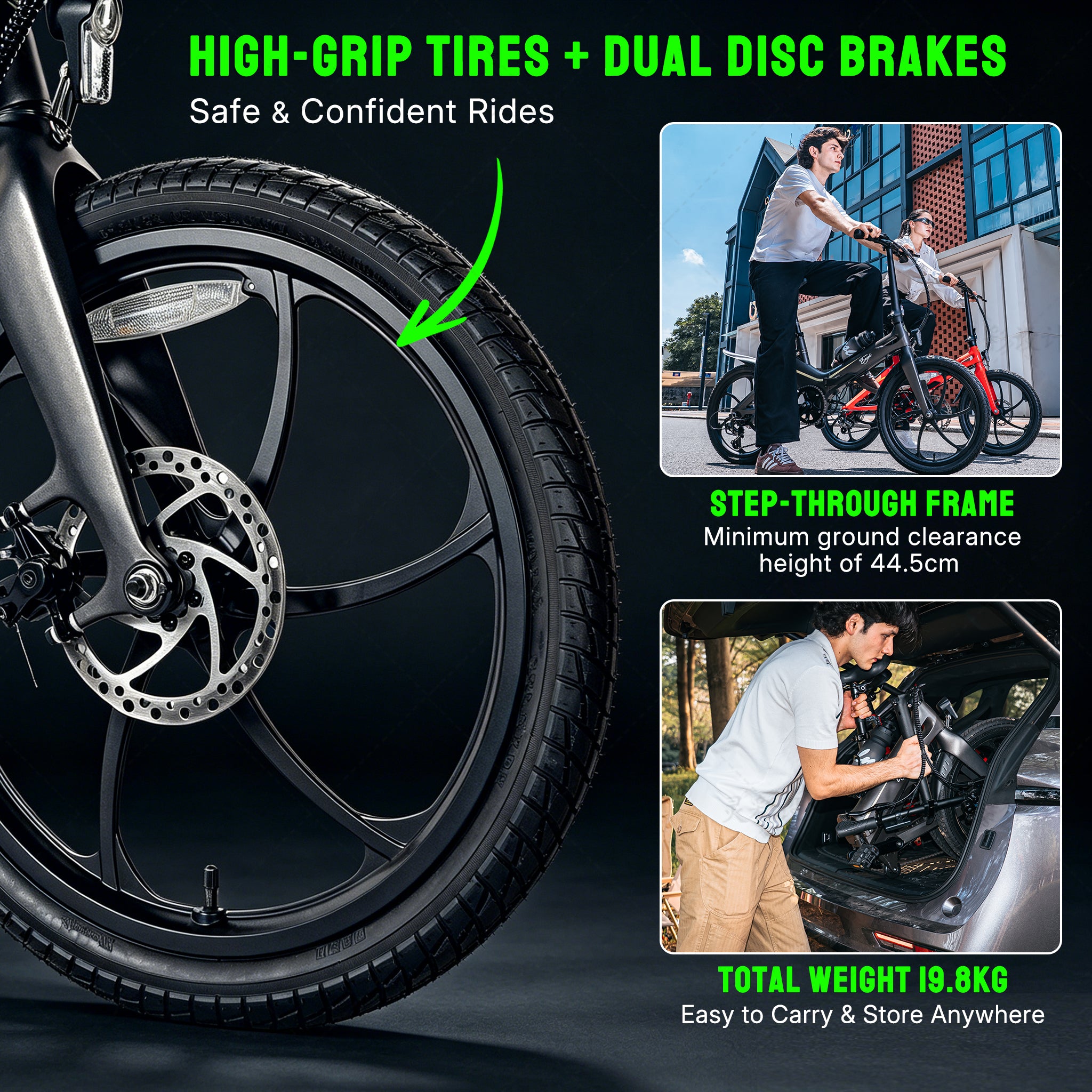 ONEBOT-Eagle folding Electric Bicycle 