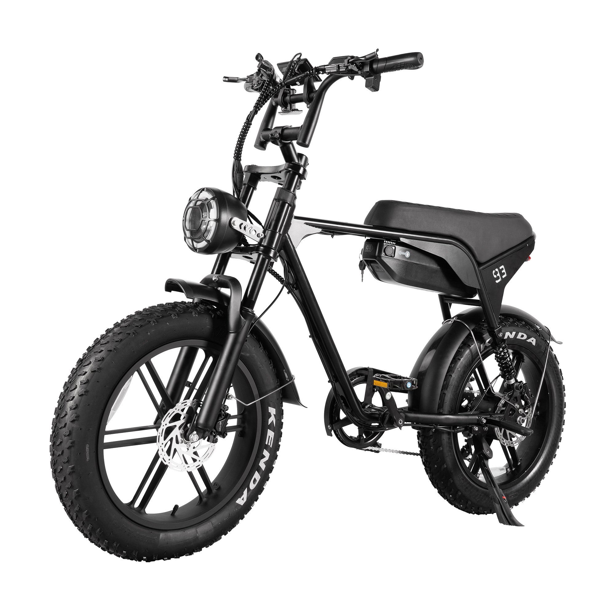 V29 PRO Fat Tire Electric Bike 1500W motor 48V 15.6AH*2 battery