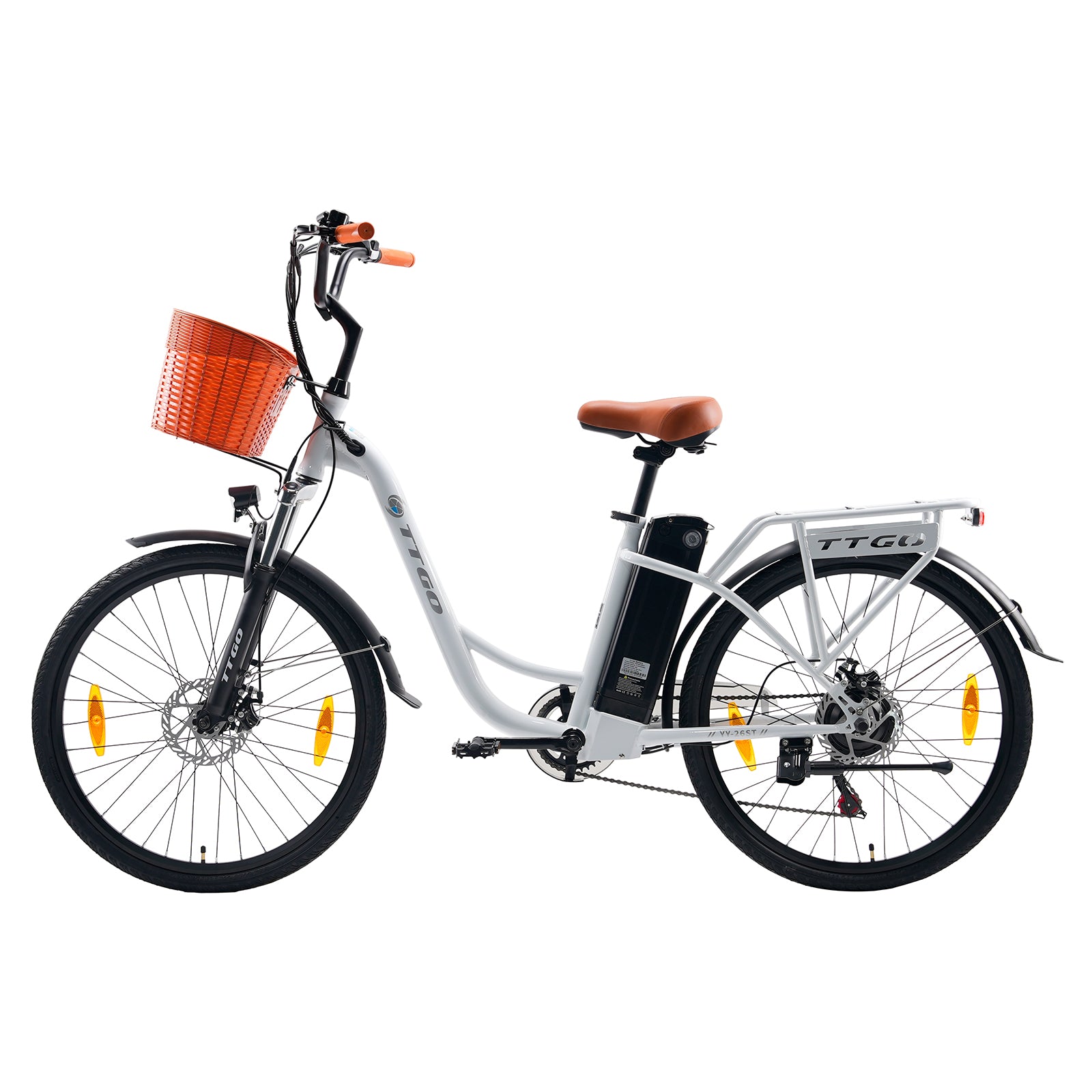 TTGO 26-inch Low-Step EBike: Your Easy Access Urban Ride