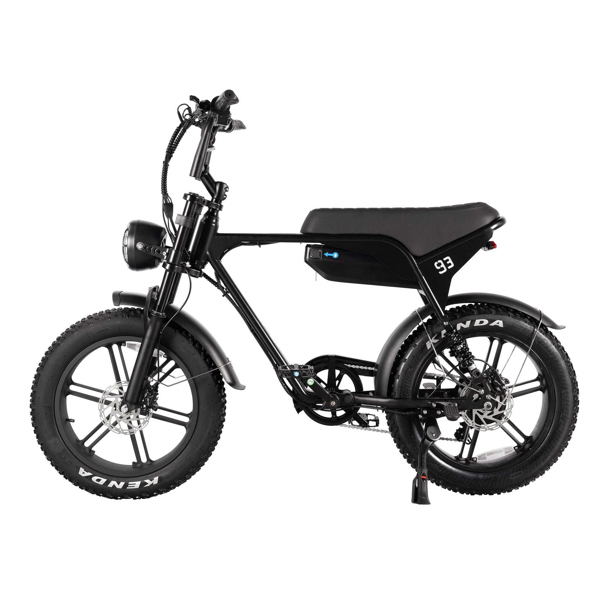 V29 PRO Fat Tire Electric Bike 1500W motor 48V 15.6AH*2 battery