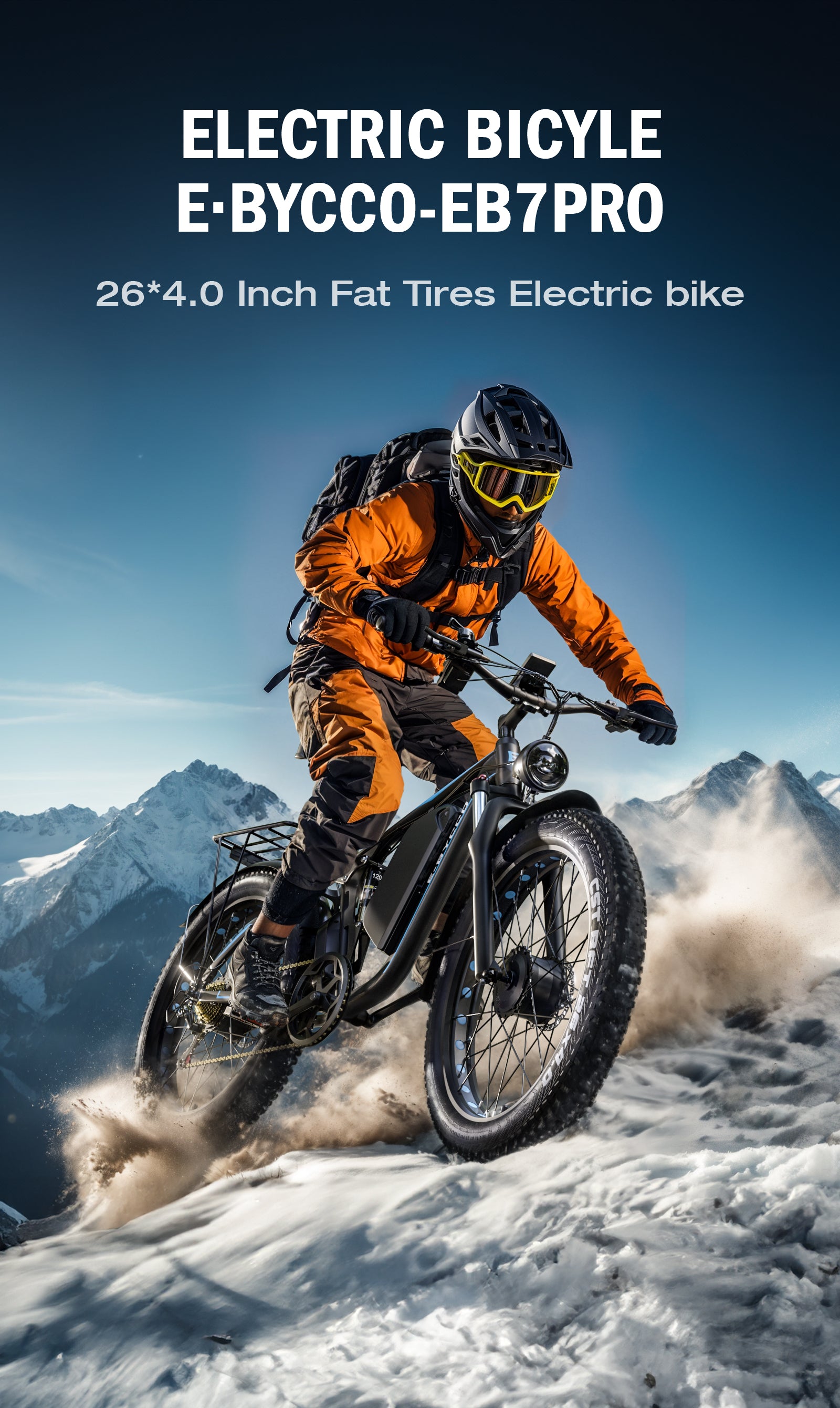 EB7 Pro Fat Tire Snow E-BIKE