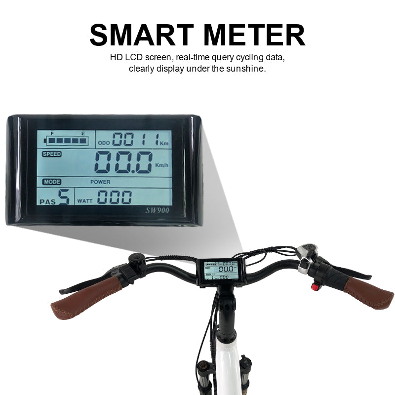 B40 Fat Tire Electric Bike 750W Motor 48V 15Ah Battery