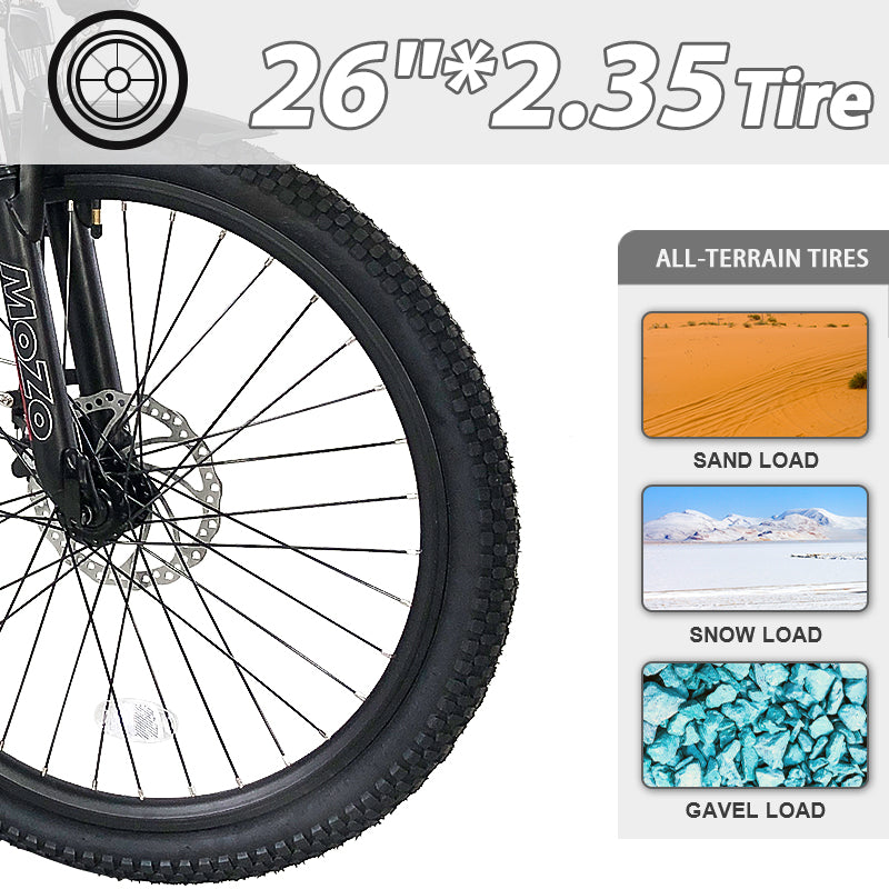 B40 Fat Tire Electric Bike 750W Motor 48V 15Ah Battery