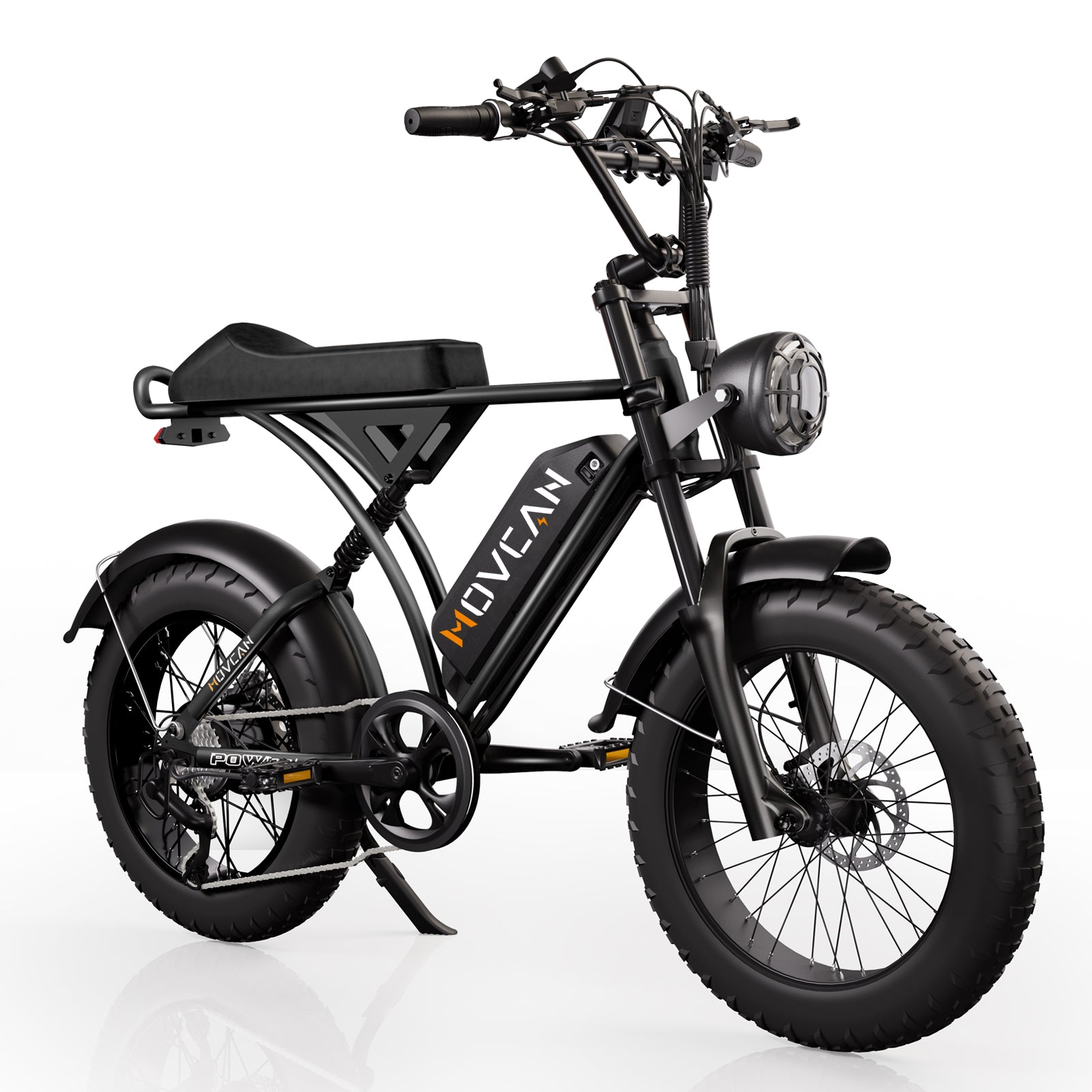 V60 PRO Fat Tire Electric Bike 1000W motor 48V 18.2AH battery - with front basket