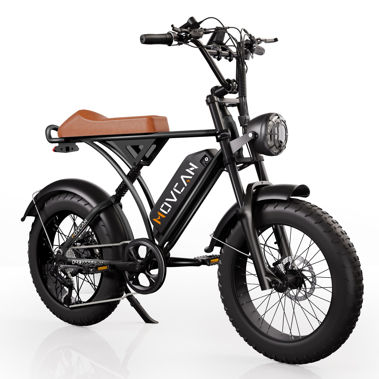 V60 PRO Fat Tire Electric Bike 1000W motor 48V 18.2AH battery - with front basket