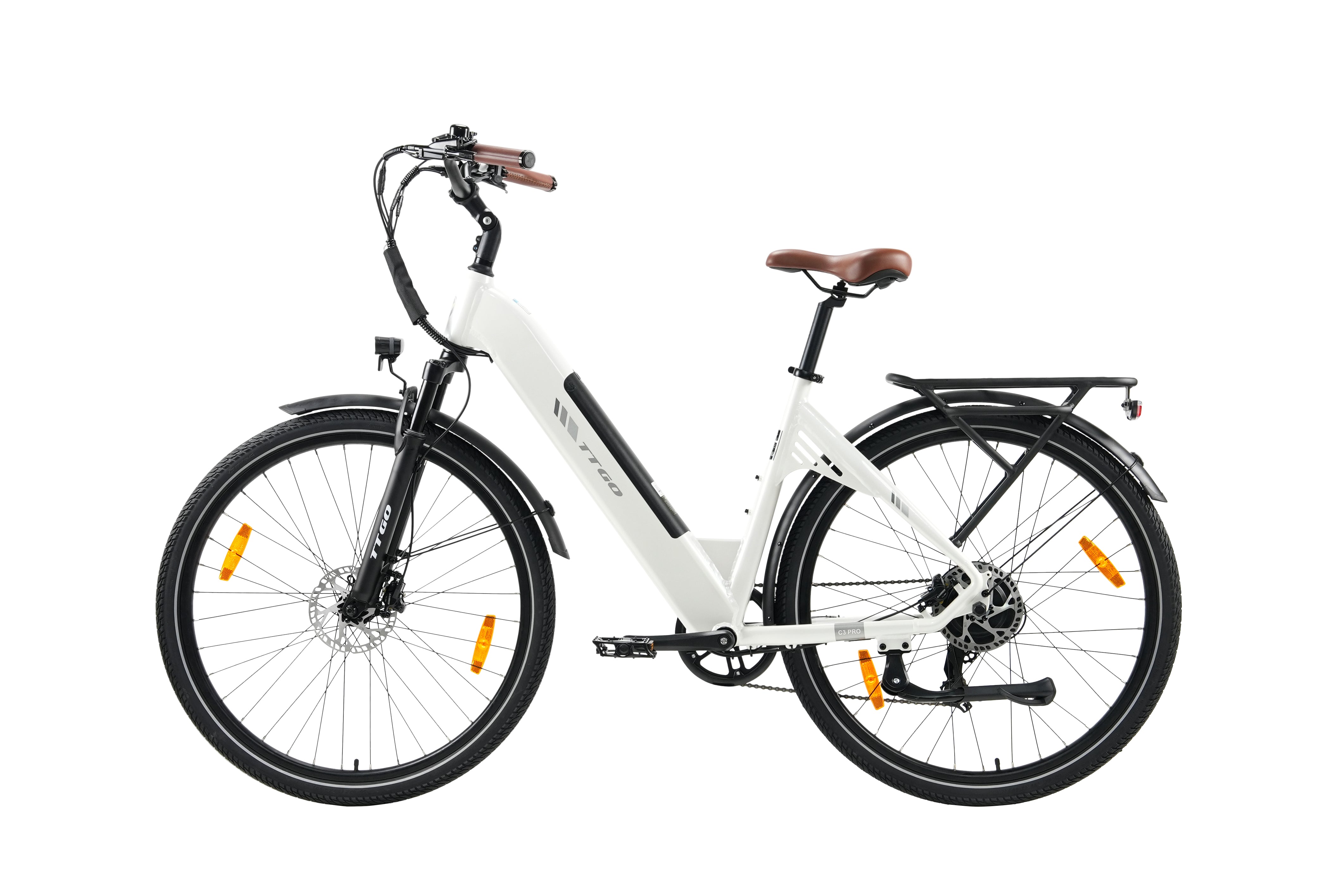 TTGO 28-inch urban Ebike, torque drive, low-step frame