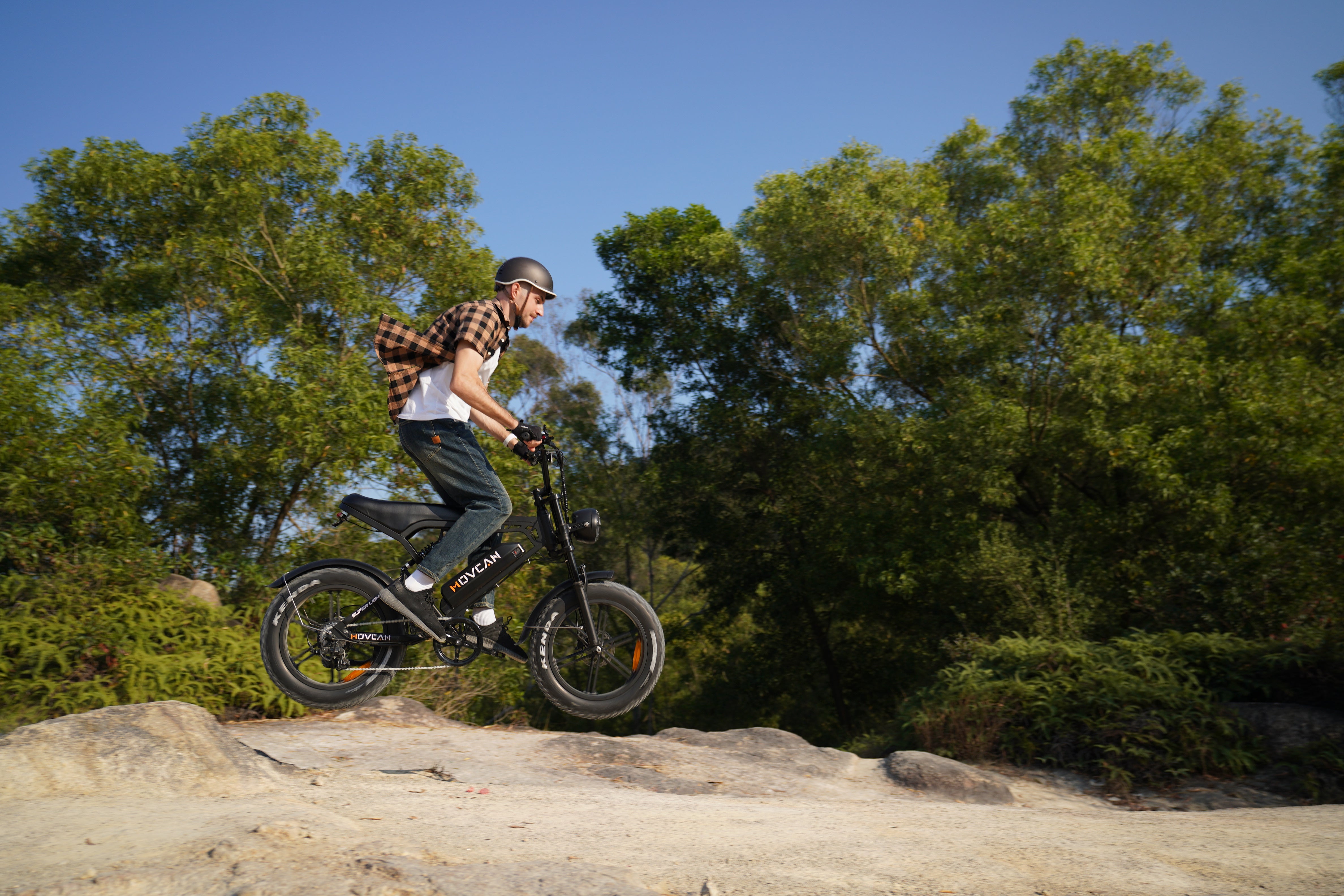 V20 Fat Tire Electric Bike 1000W motor 48V 15.6AH battery