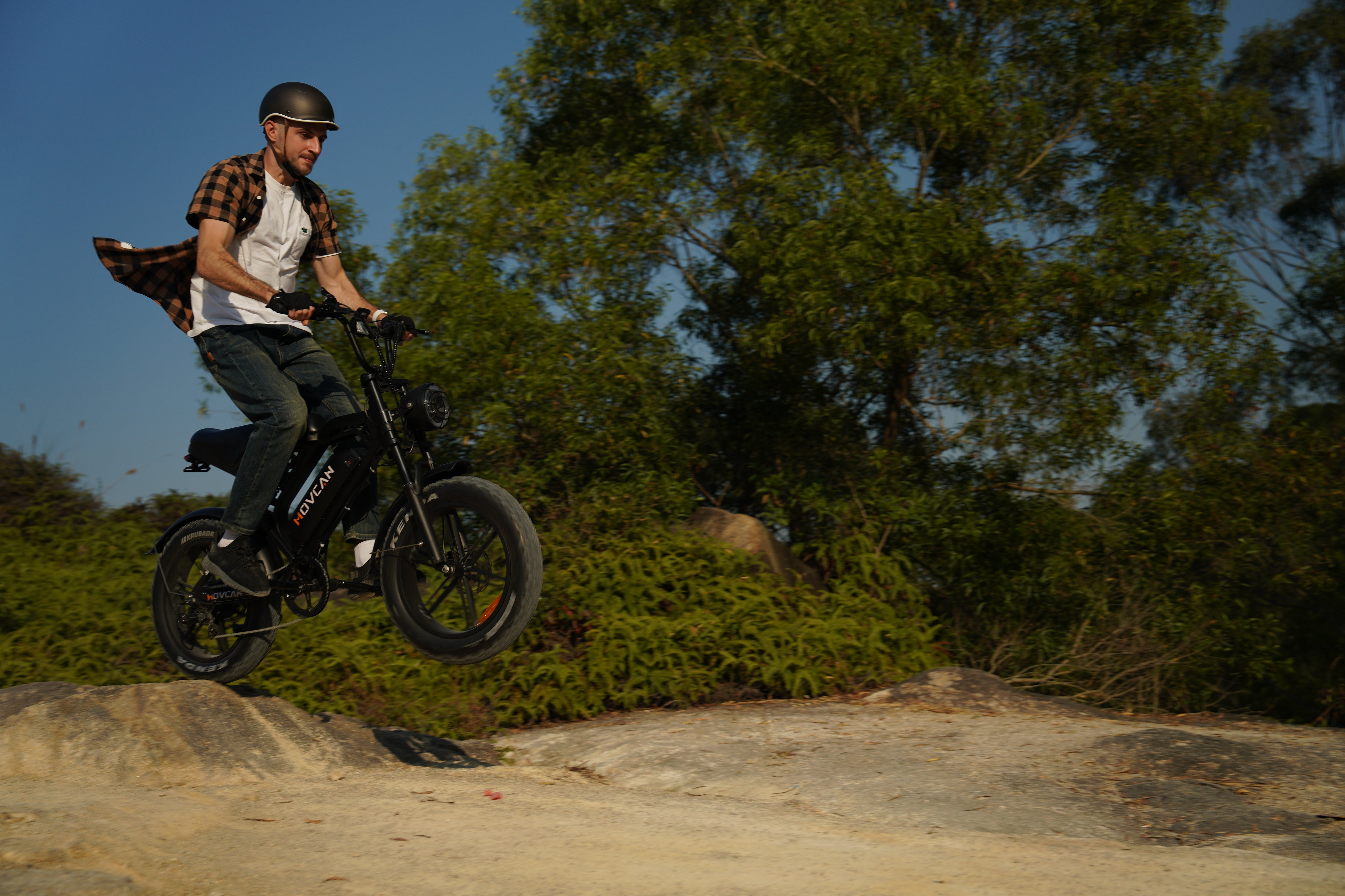 V20 Fat Tire Electric Bike 1000W motor 48V 15.6AH battery