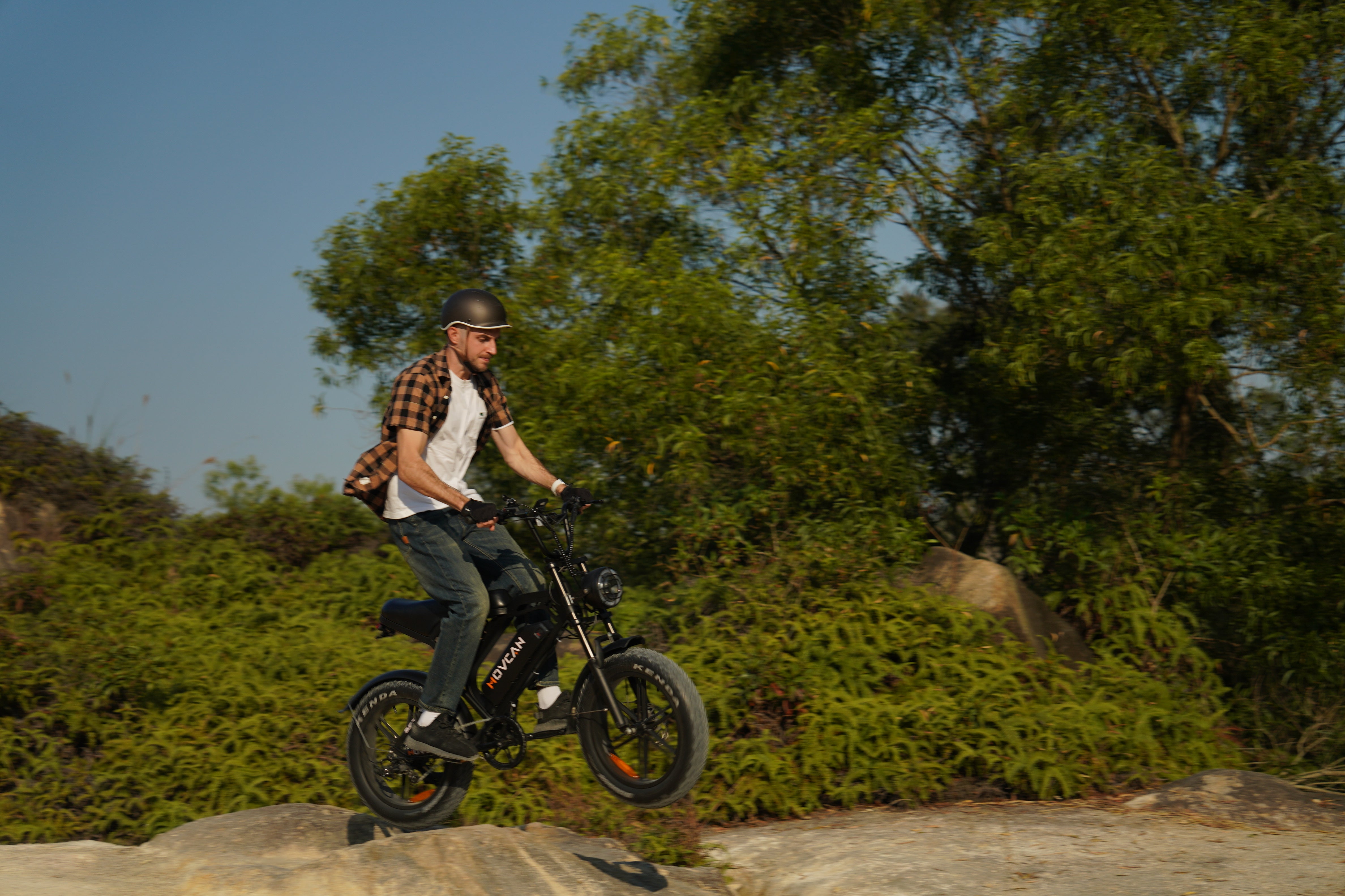 V20 Fat Tire Electric Bike 1000W motor 48V 15.6AH battery