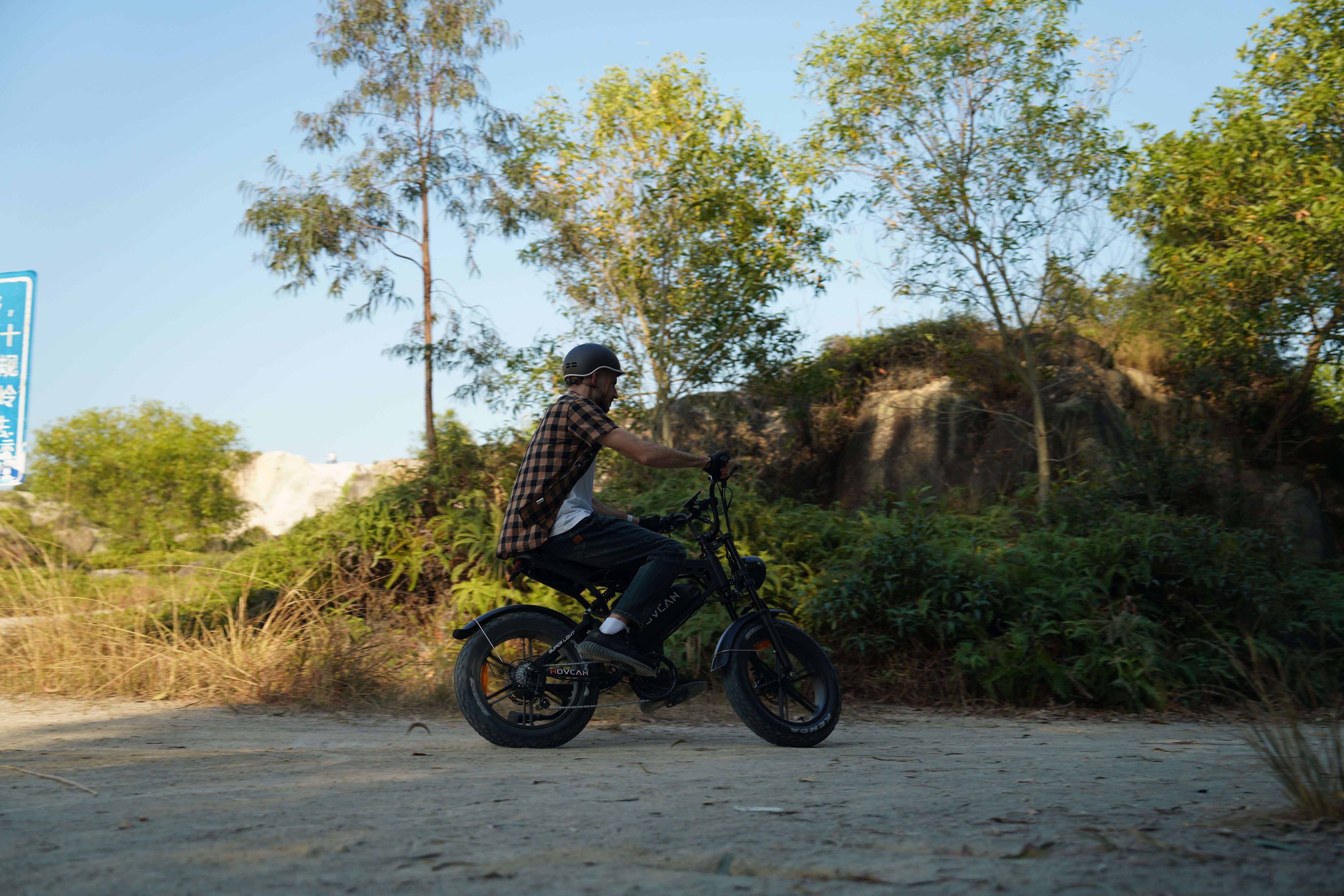 V20 Fat Tire Electric Bike 1000W motor 48V 15.6AH battery