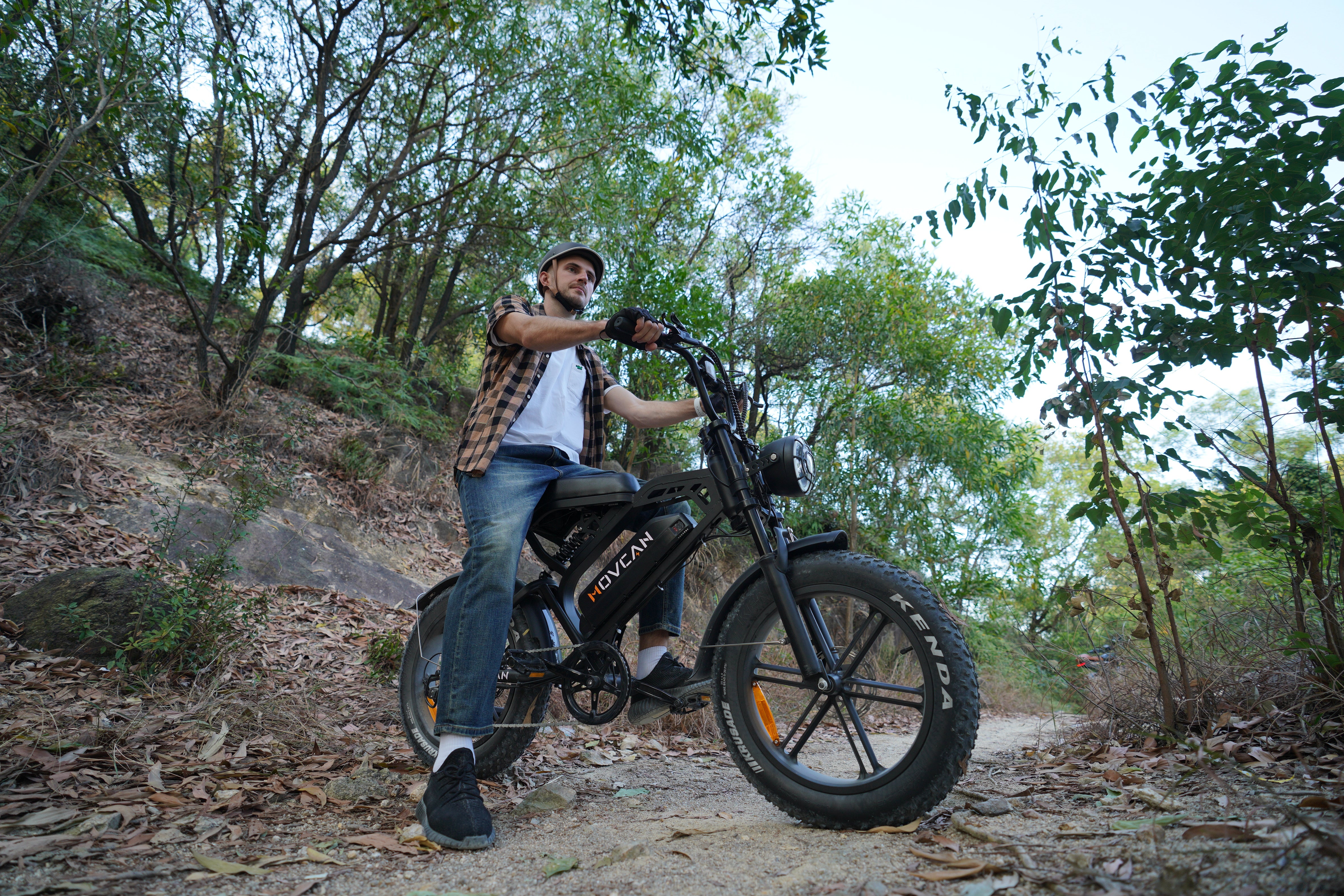 V20 Fat Tire Electric Bike 1000W motor 48V 15.6AH battery
