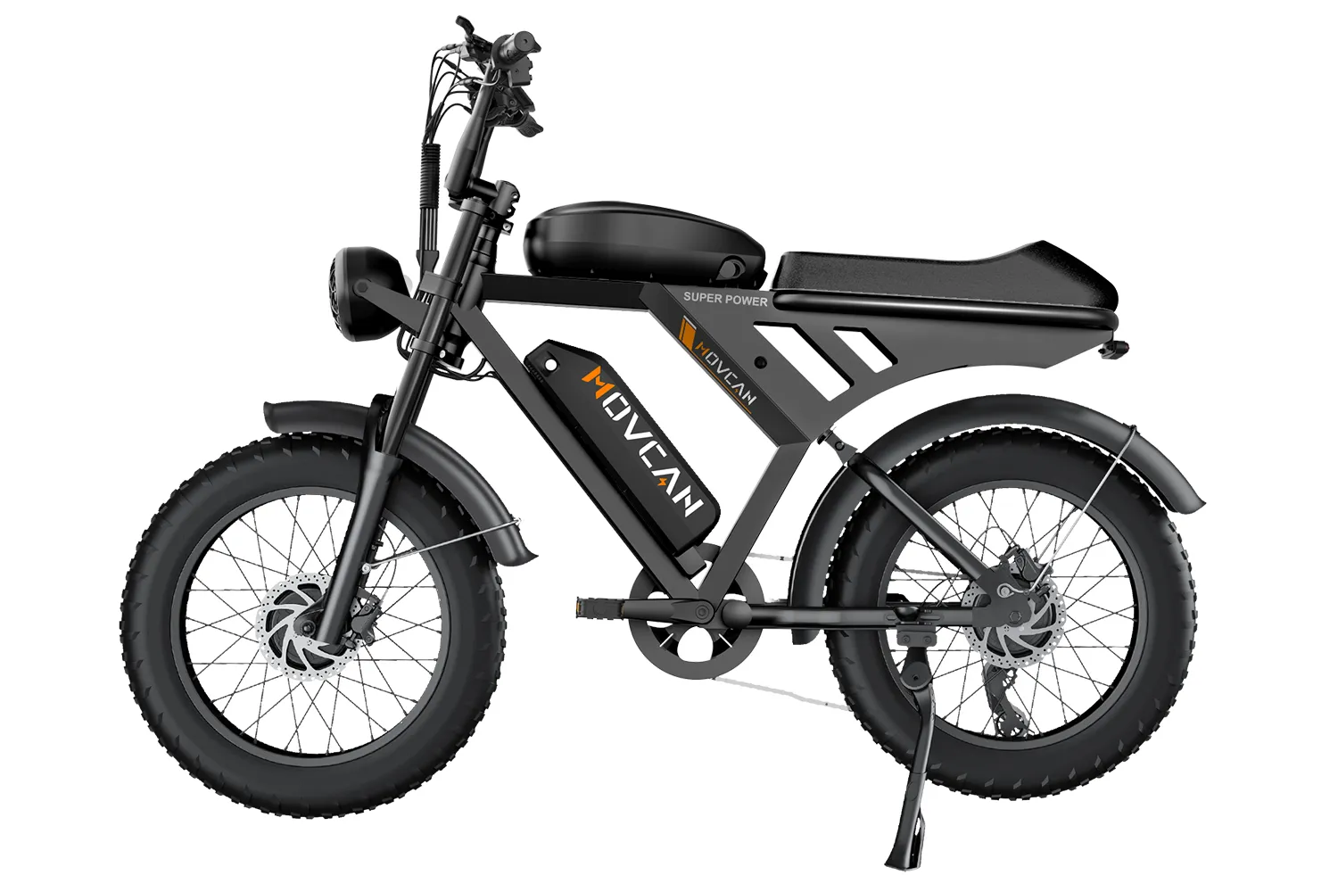 V30 PRO MAX Fat Tire Electric Bike 1000W motor 48V 15.6AH*2 battery