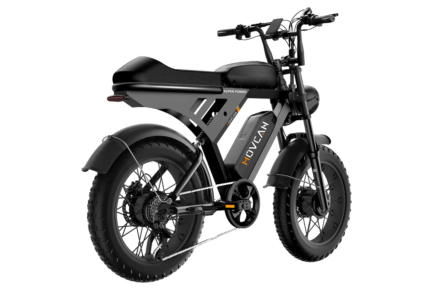 V30 PRO MAX Fat Tire Electric Bike 1000W motor 48V 15.6AH*2 battery
