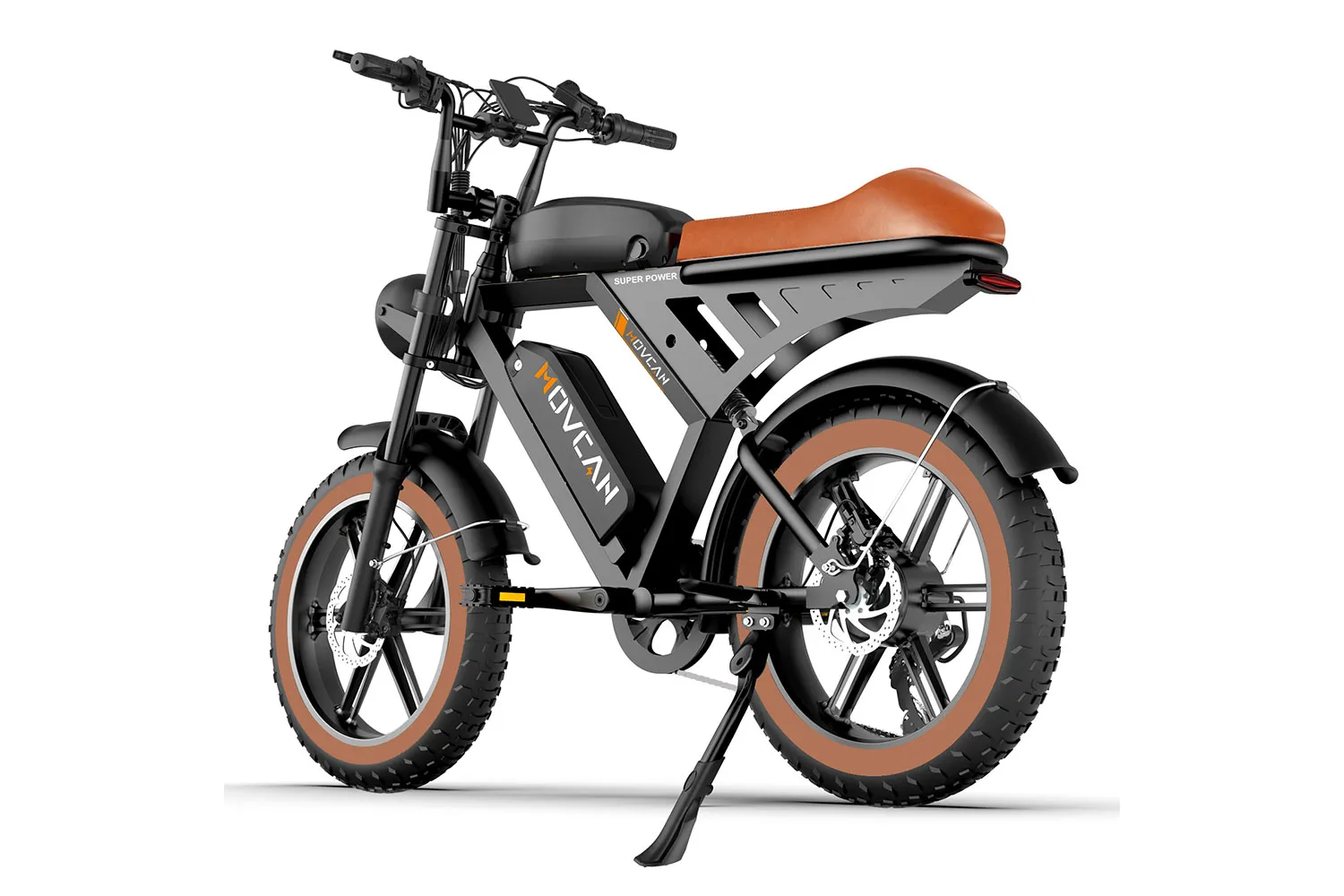 V30 PRO MAX Fat Tire Electric Bike 1000W motor 48V 15.6AH*2 battery