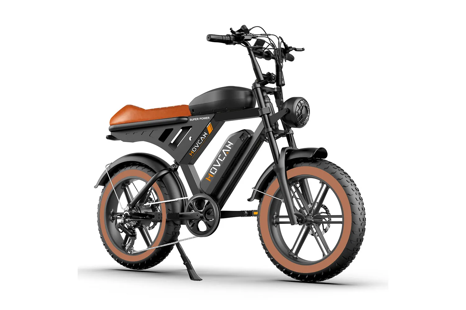 V30 PRO MAX Fat Tire Electric Bike 1000W motor 48V 15.6AH*2 battery