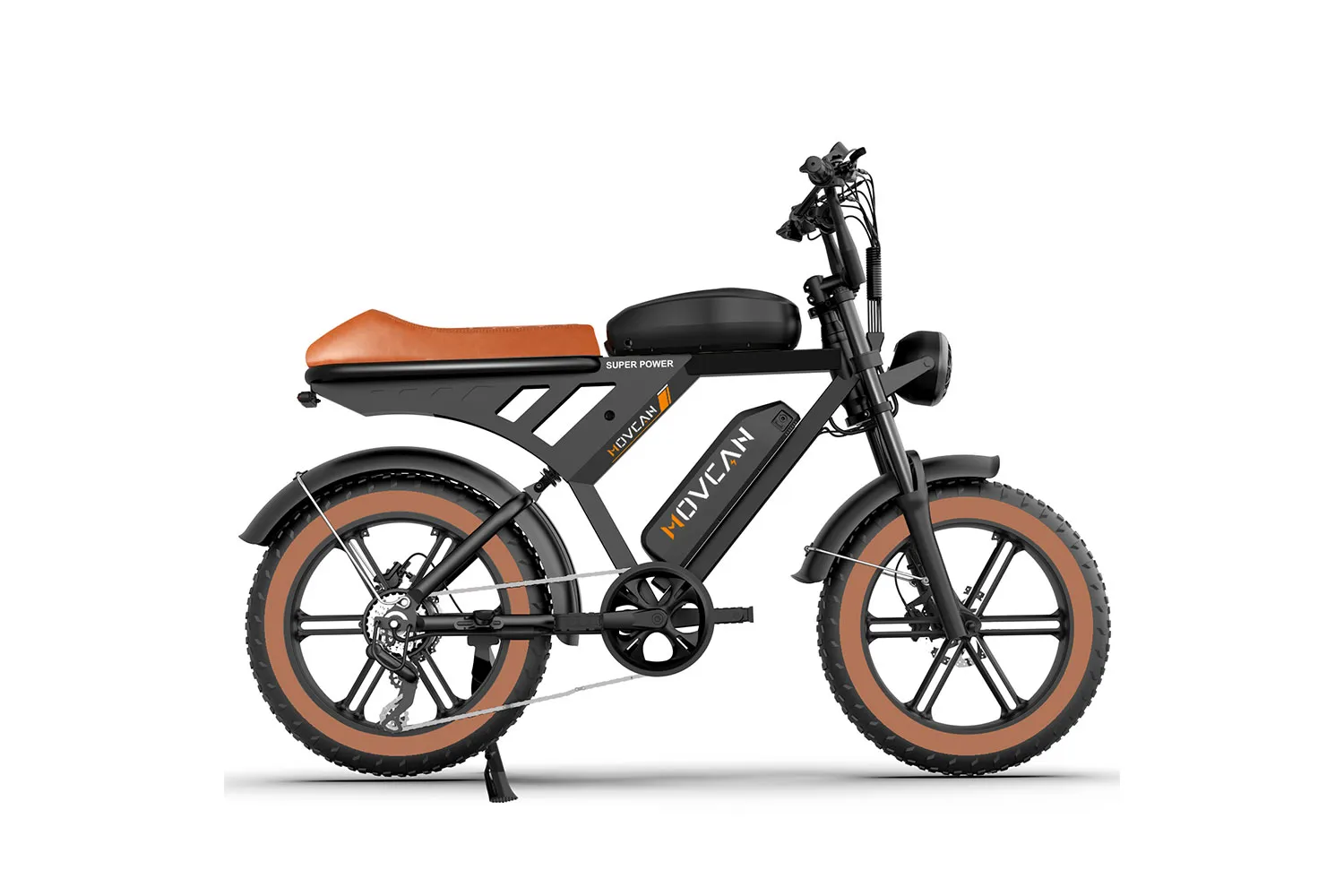 V30 PRO MAX Fat Tire Electric Bike 1000W motor 48V 15.6AH*2 battery