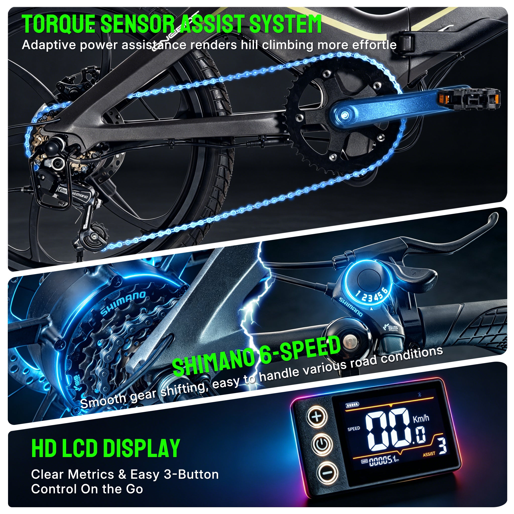 ONEBOT-Eagle folding Electric Bicycle ﻿