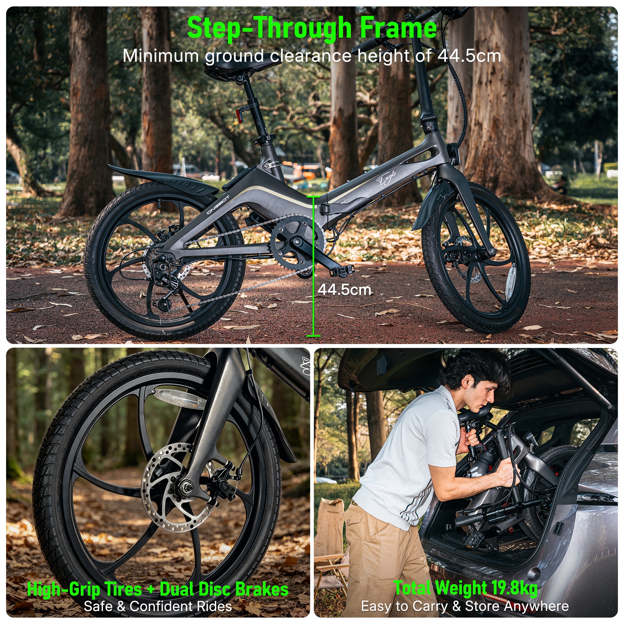 ONEBOT-Eagle folding Electric Bicycle ﻿