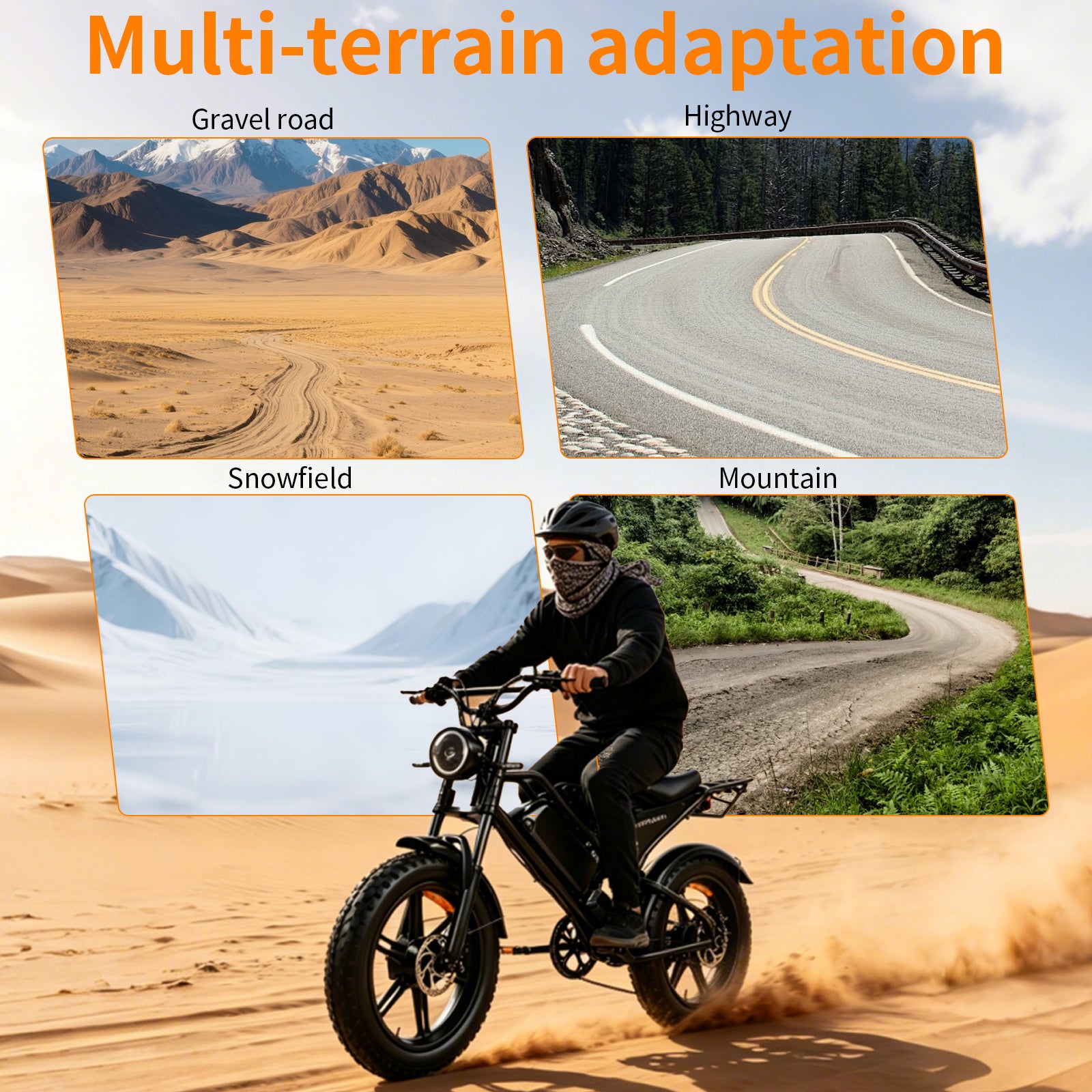 DK400Max Dual Motor E-bike