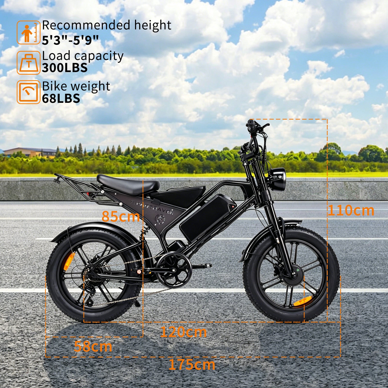 DK400Max Dual Motor E-bike