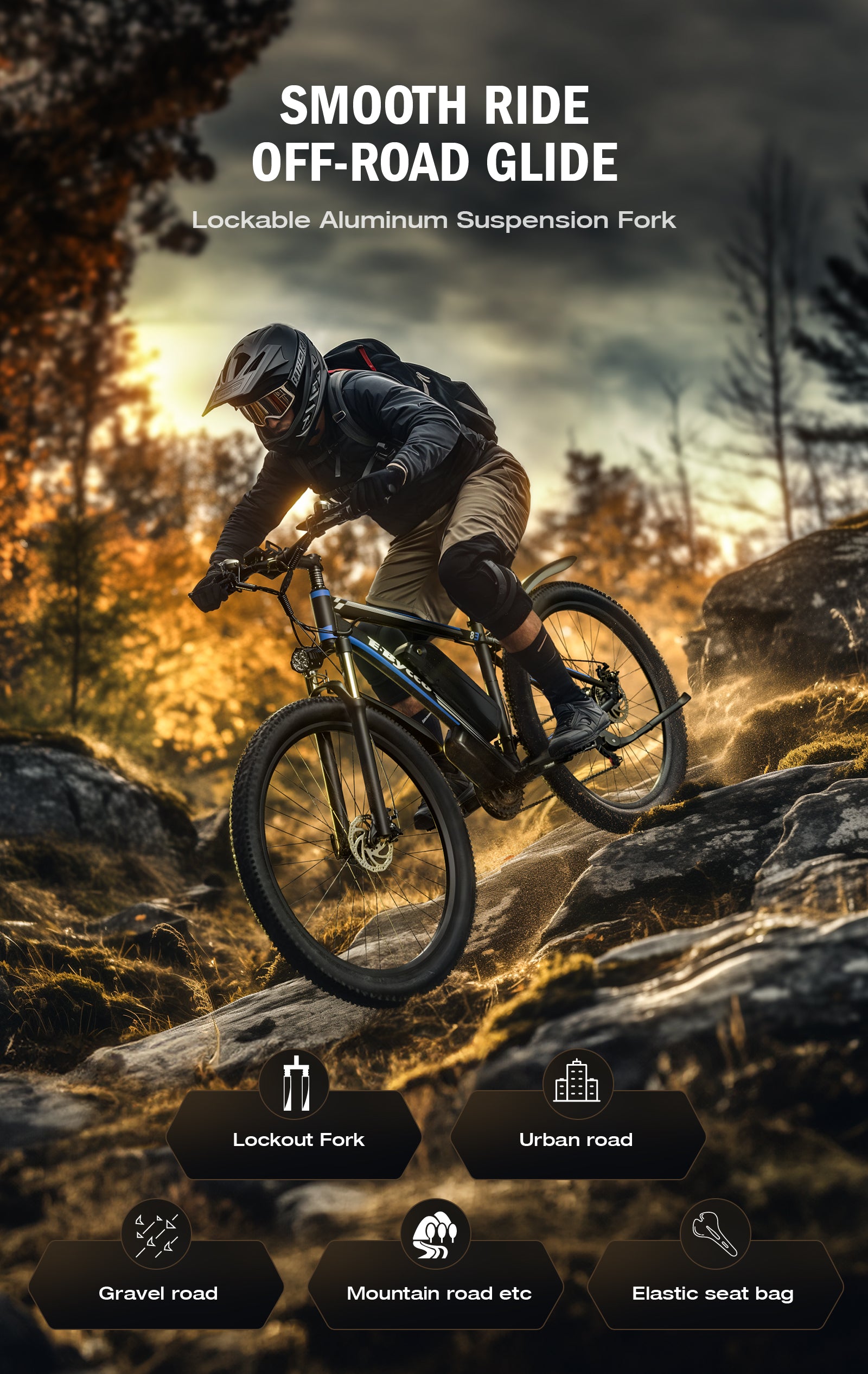 E8 Electric Mountain Bike