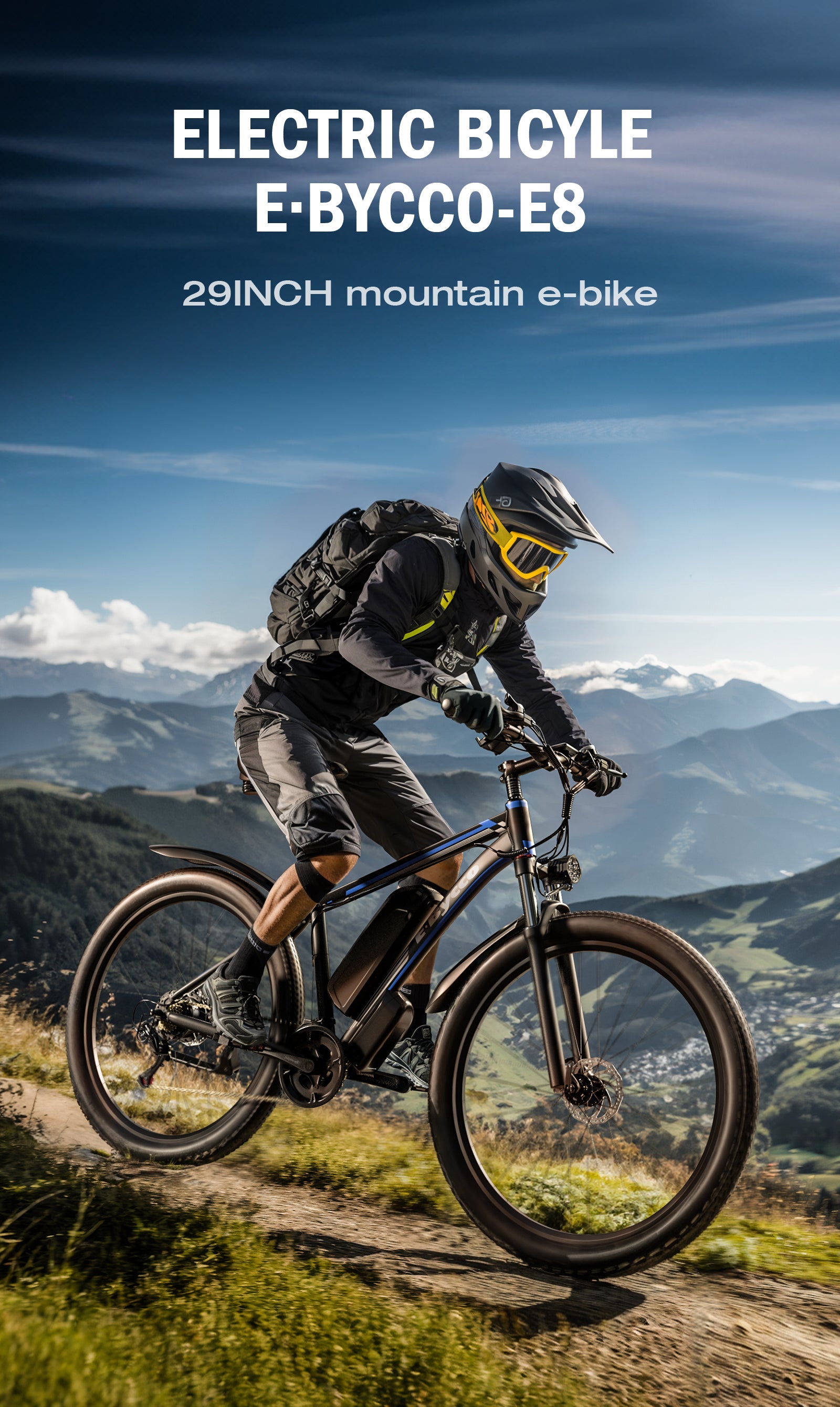 E8 Electric Mountain Bike