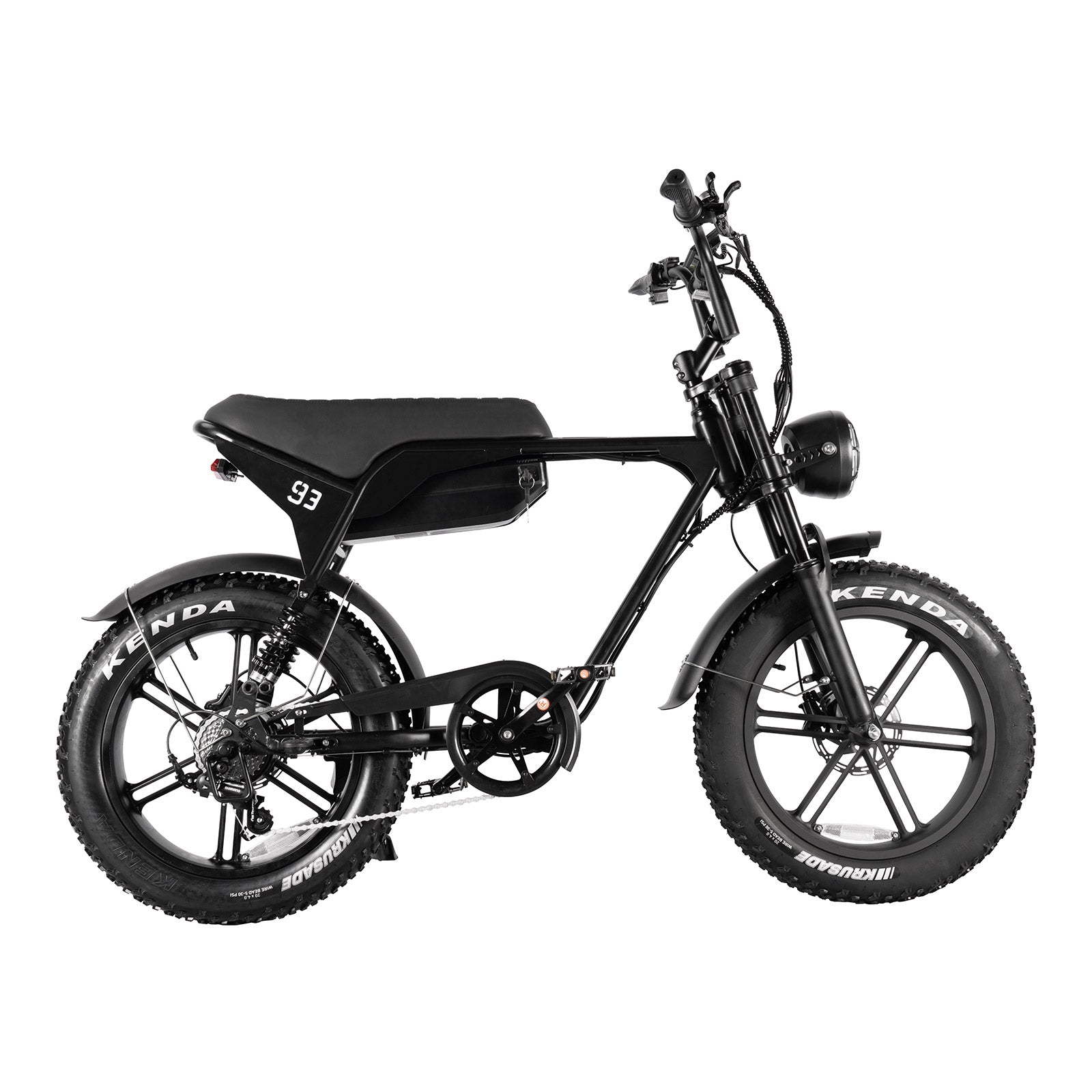V29 PRO Fat Tire Electric Bike 1500W motor 48V 15.6AH*2 battery