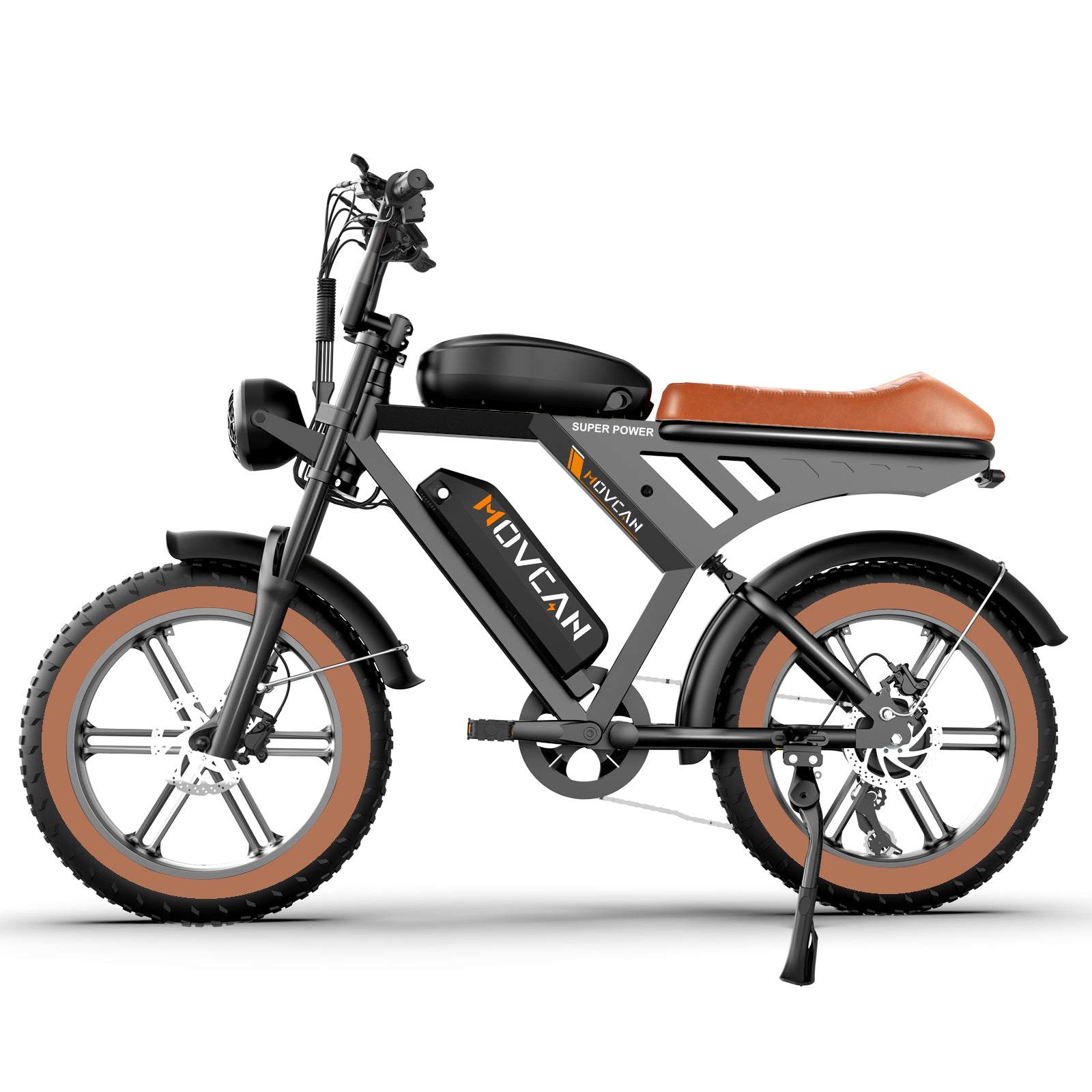 V30 MAX Fat Tire Electric Bike 1500W motor 48V 15.6AH*2 battery