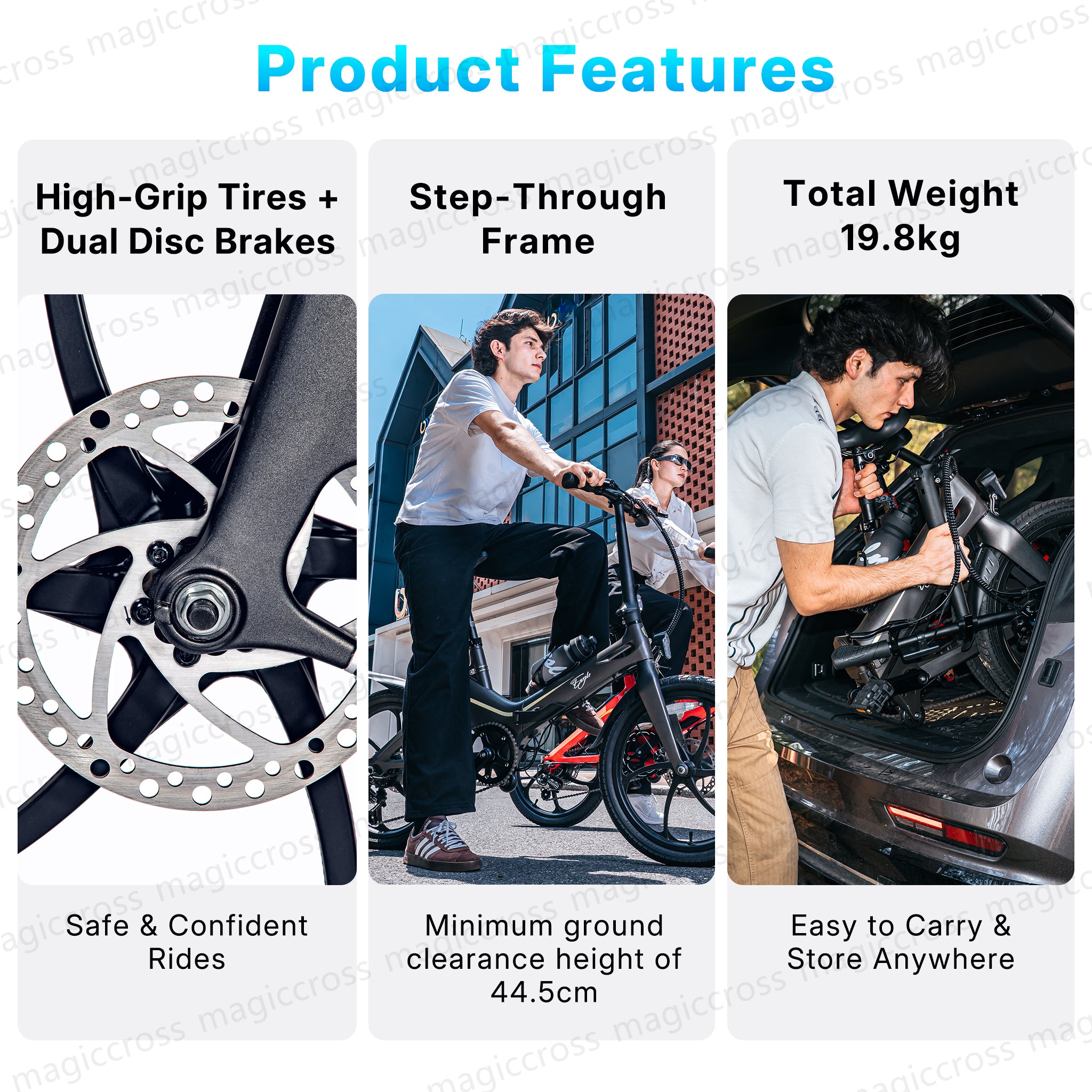 ONEBOT-Eagle folding Electric Bicycle ﻿