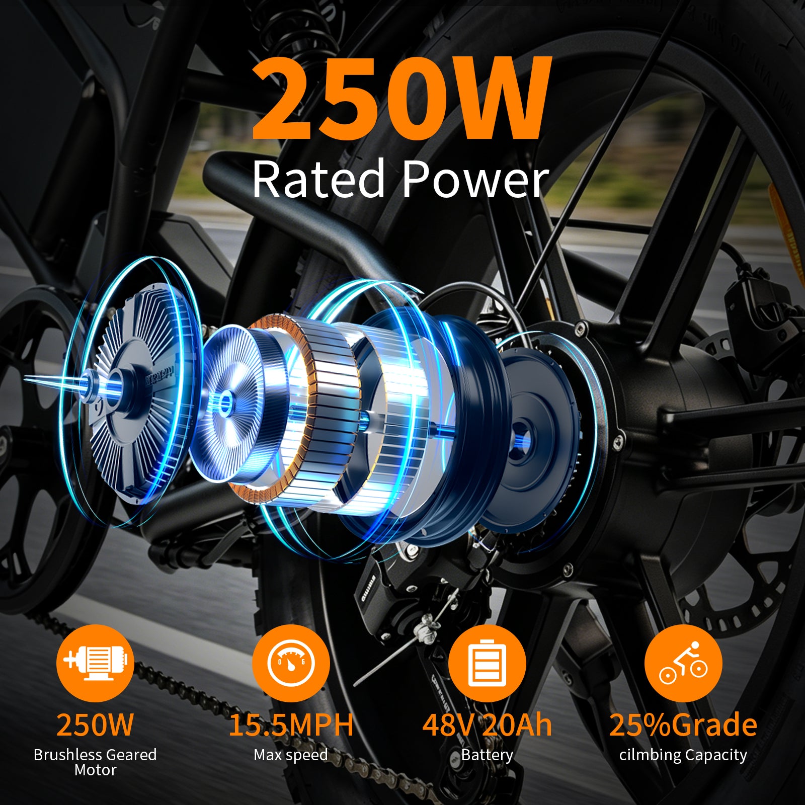 DK400Max Dual Motor E-bike
