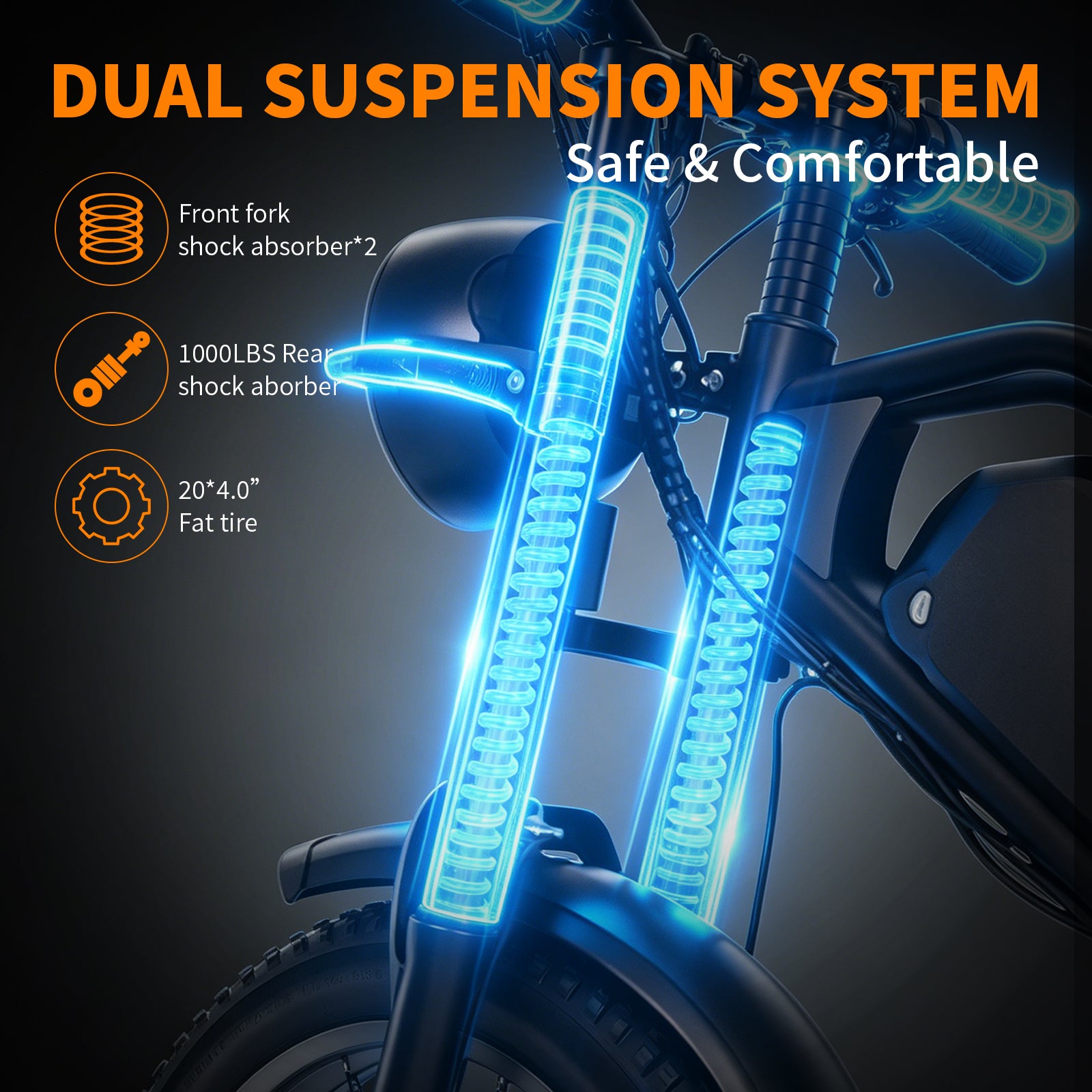 DK400Max Dual Motor E-bike