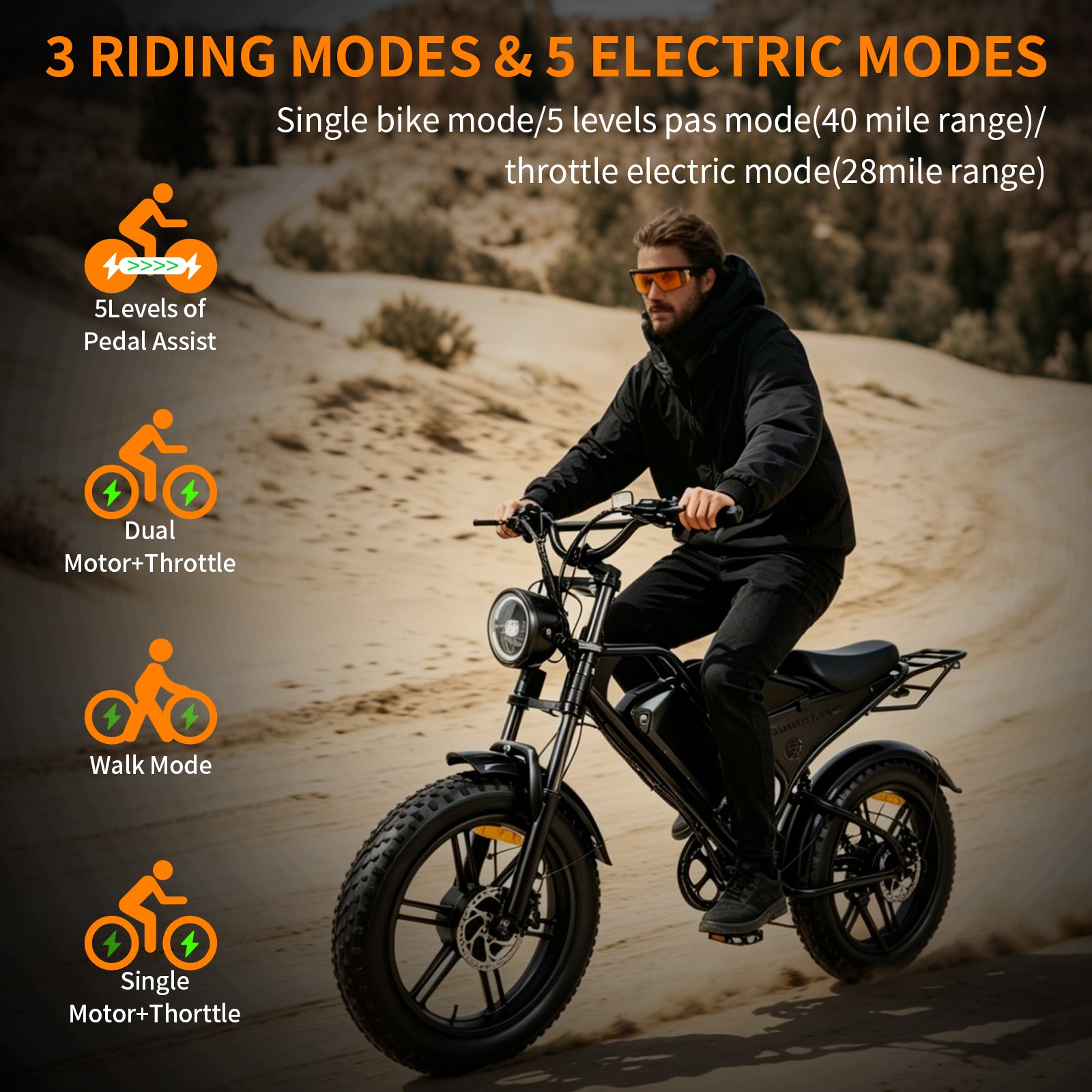DK400Max Dual Motor E-bike