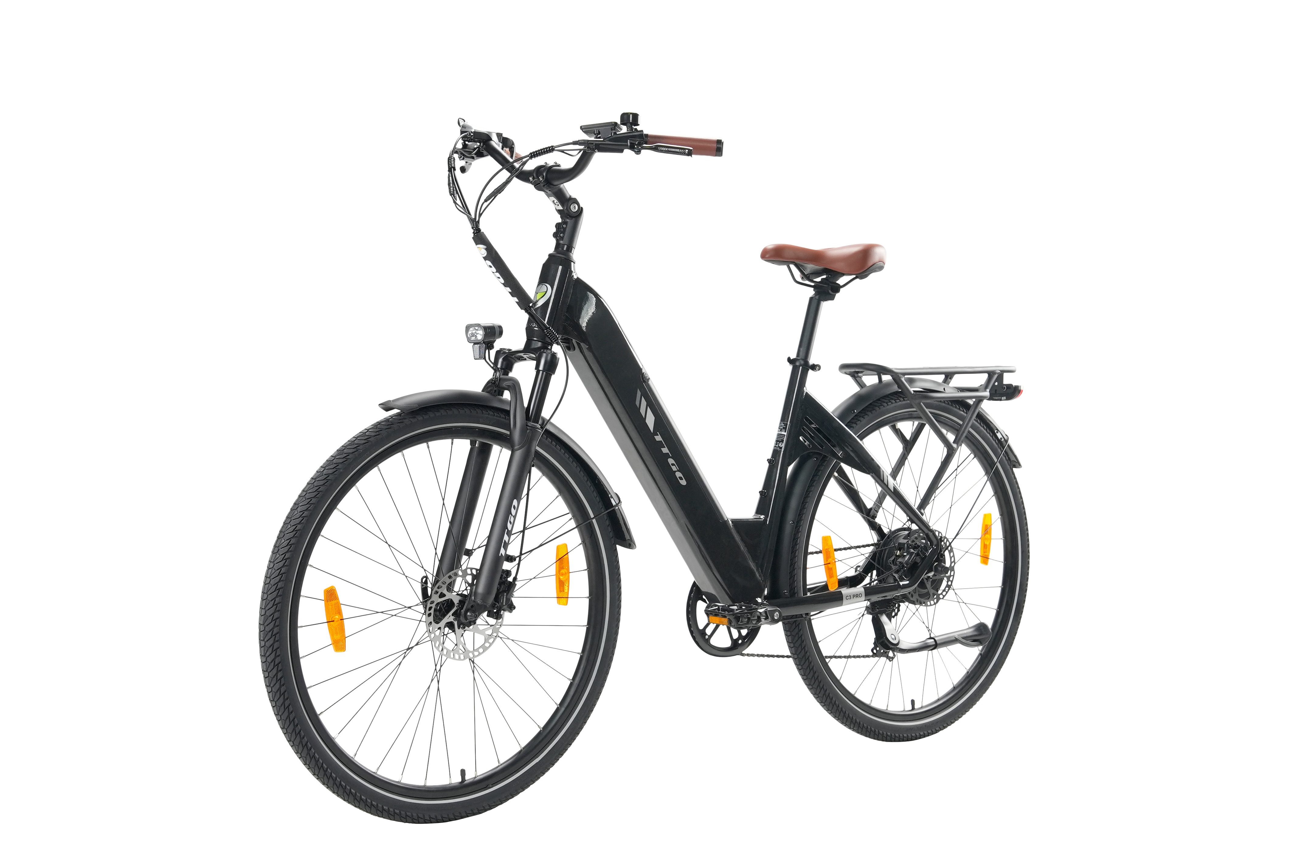 TTGO 28-inch urban Ebike, torque drive, low-step frame