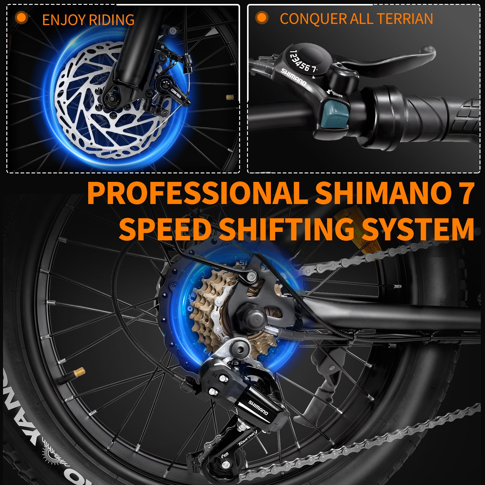 DK400Pro  Trendy Fat Tire E-bike