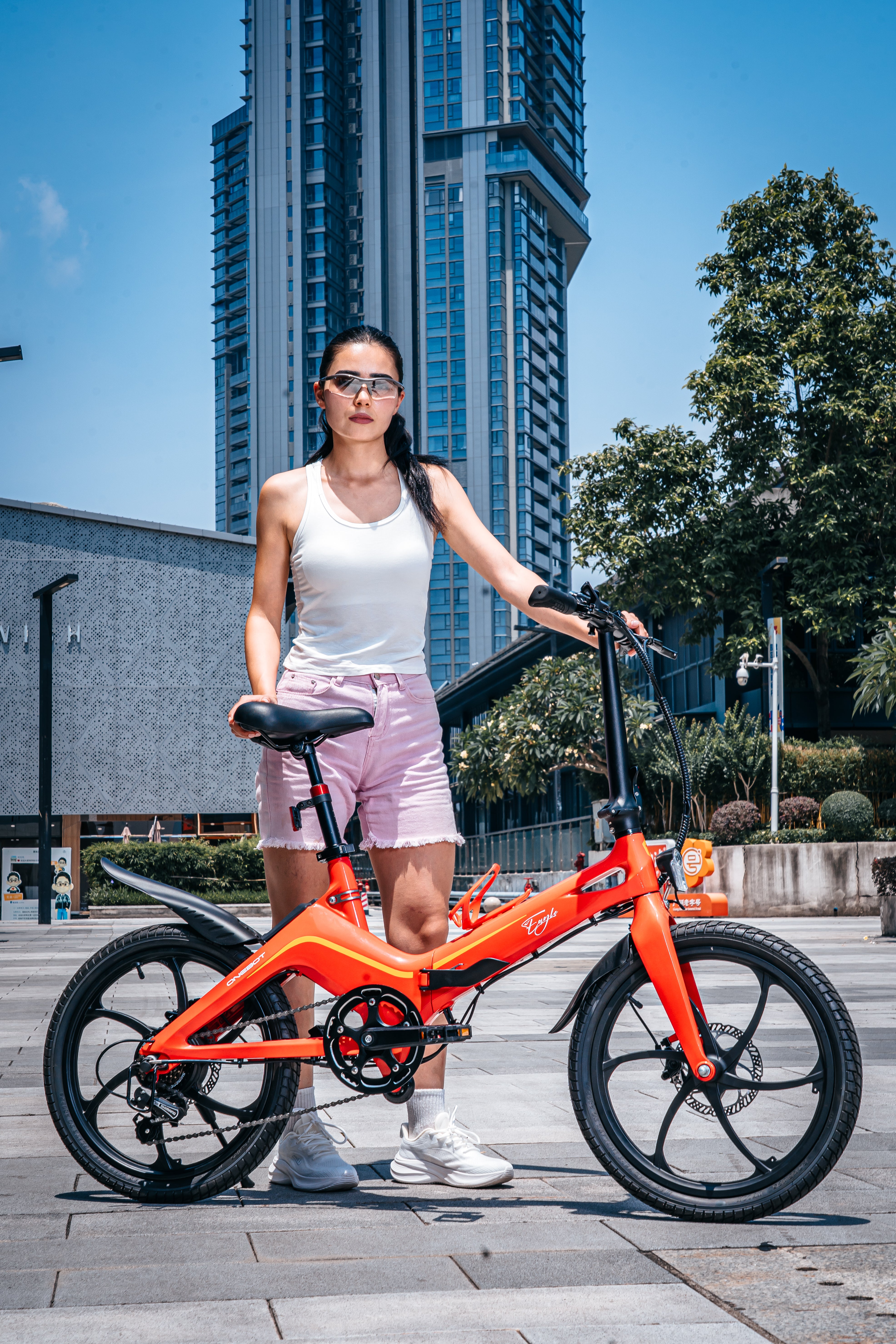 ONEBOT S9 Intelligent folding Electric Bicycle ﻿