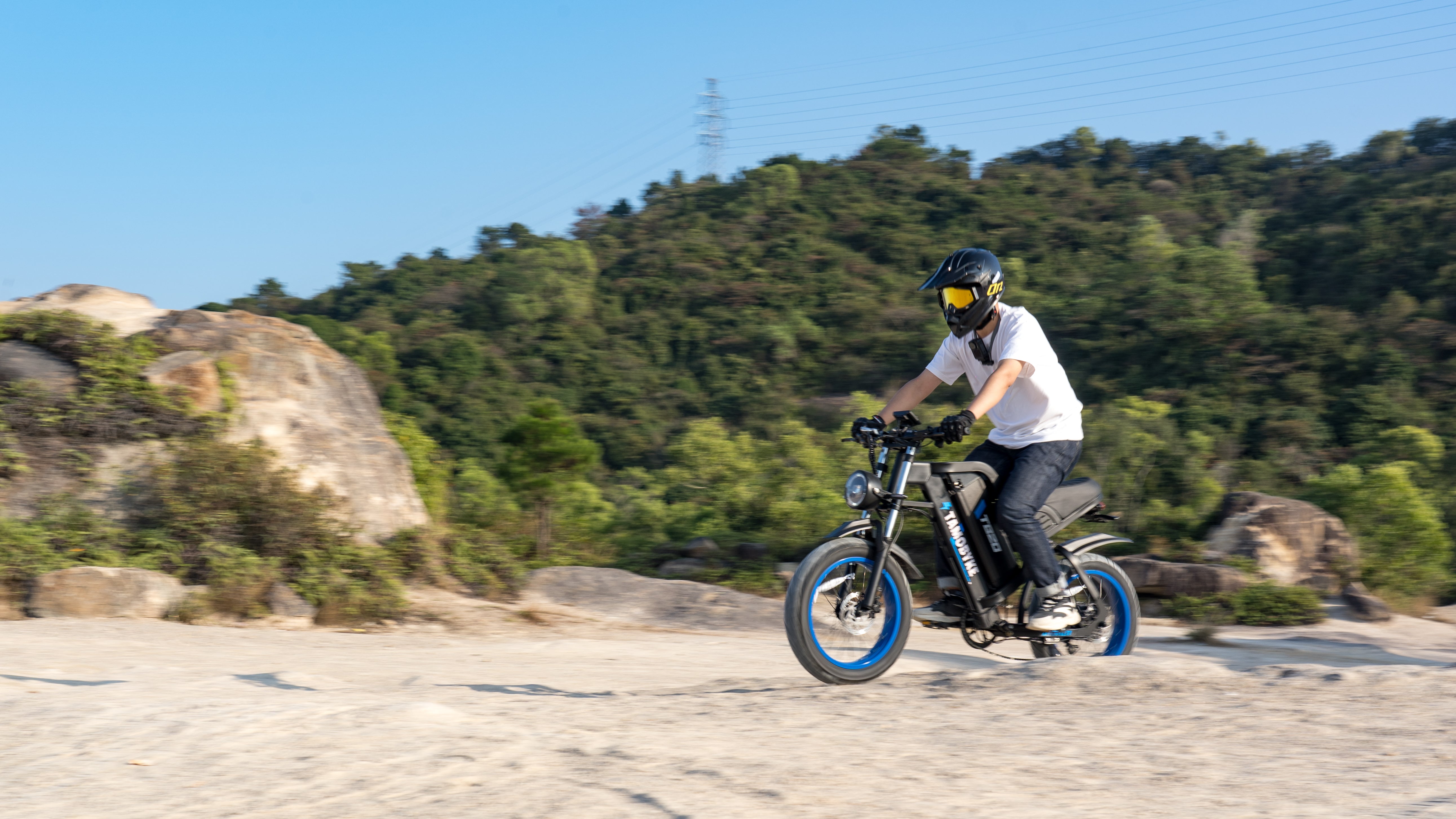 TB20 Fat Tire Electric Bike 2000W motor 48V 26AH battery Instrument with APP & NFC