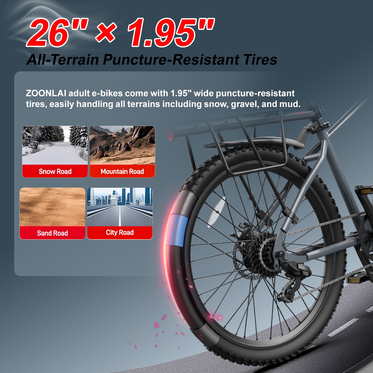 L26 Urban electric bicycle- 26"